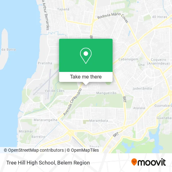 Tree Hill High School map