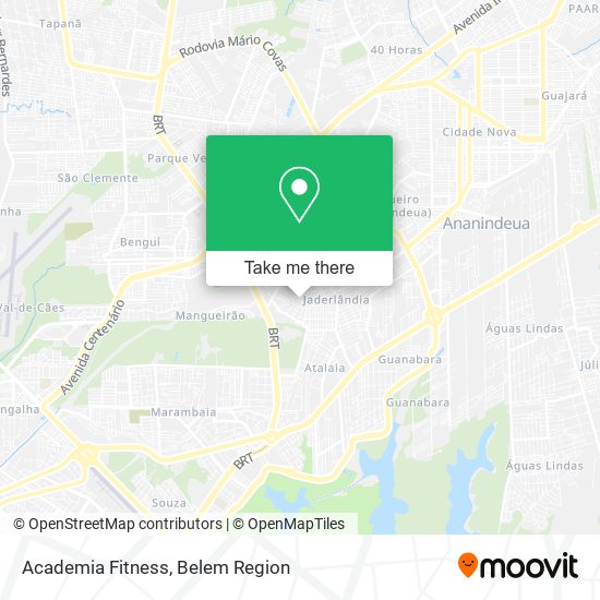 Academia Fitness map