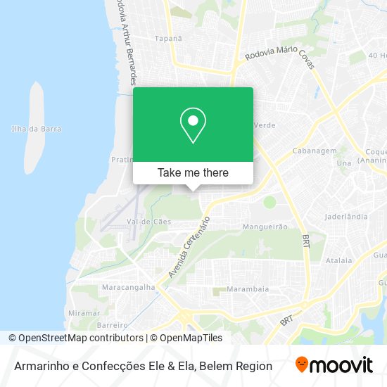 Armarinho e Confecções Ele & Ela map