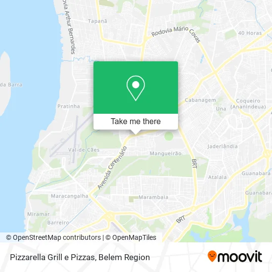 Pizzarella Grill e Pizzas map