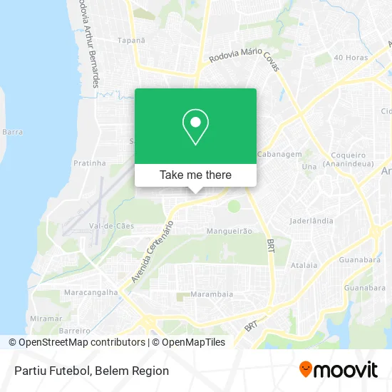 Partiu Futebol map
