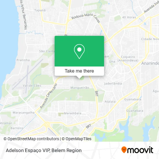 Adelson Espaço VIP map