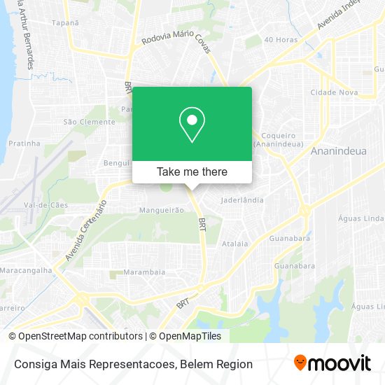 Consiga Mais Representacoes map