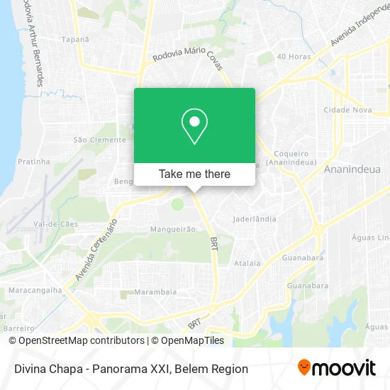 Divina Chapa - Panorama XXI map