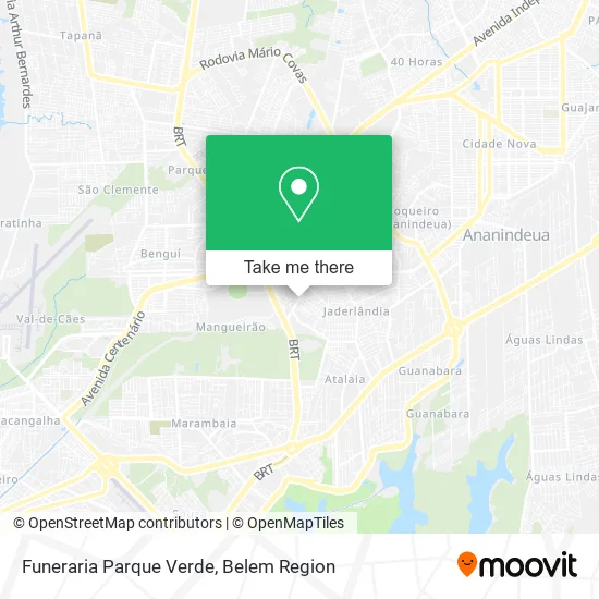 Funeraria Parque Verde map