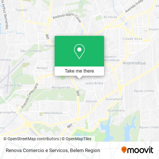 Renova Comercio e Servicos map