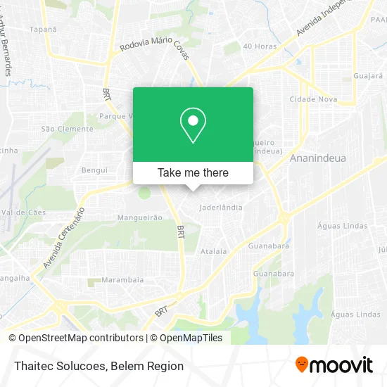 Thaitec Solucoes map