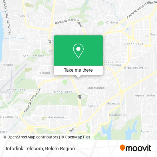 Inforlink Telecom map