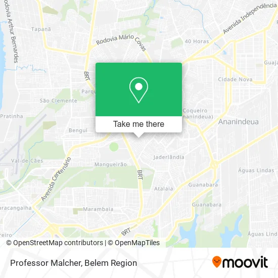 Professor Malcher map