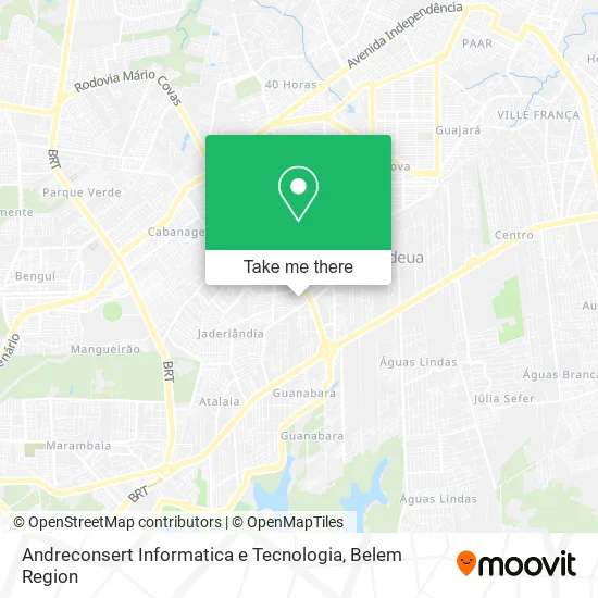 Andreconsert Informatica e Tecnologia map