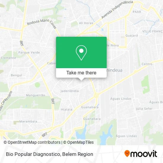 Bio Popular Diagnostico map