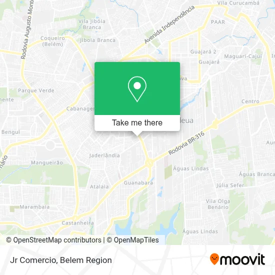 Jr Comercio map