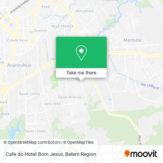 Cafe do Hotel Bom Jesus map