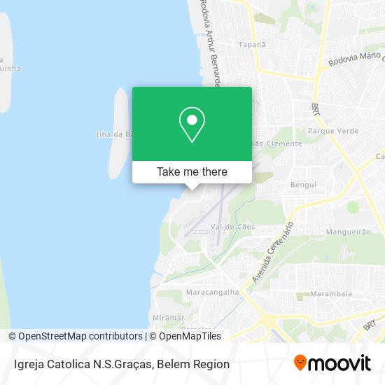 Igreja Catolica N.S.Graças map