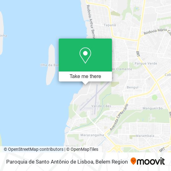 Paroquia de Santo Antônio de Lisboa map