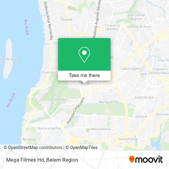 Mega Filmes Hd map