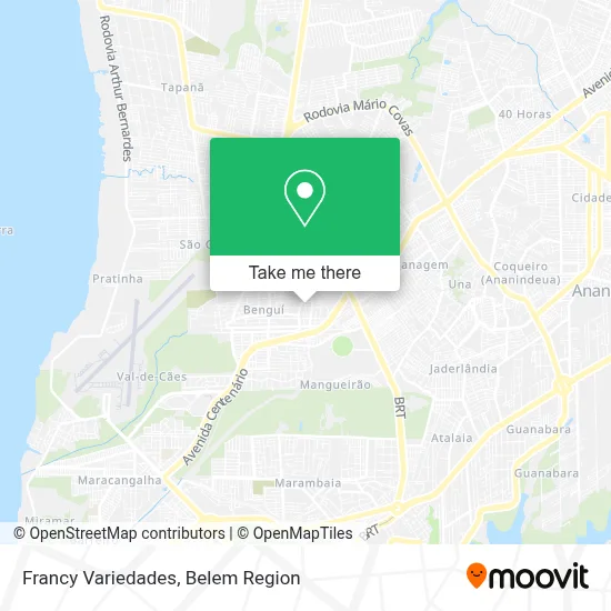 Francy Variedades map