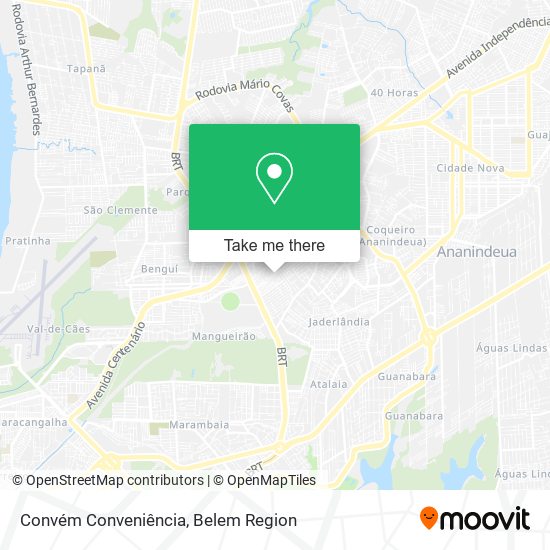 Convém Conveniência map