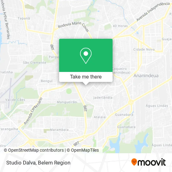 Studio Dalva map