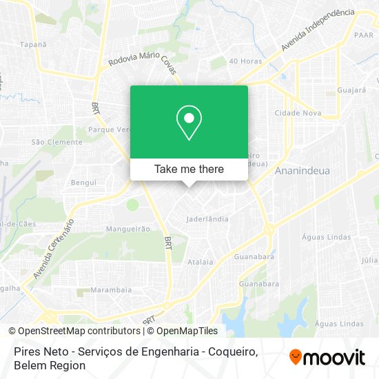 Pires Neto - Serviços de Engenharia - Coqueiro map