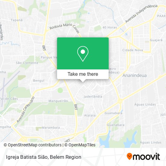 Igreja Batista Sião map