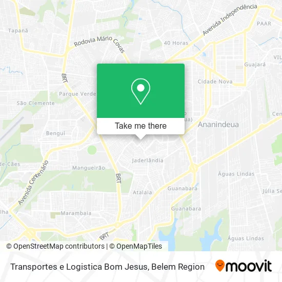 Transportes e Logistica Bom Jesus map