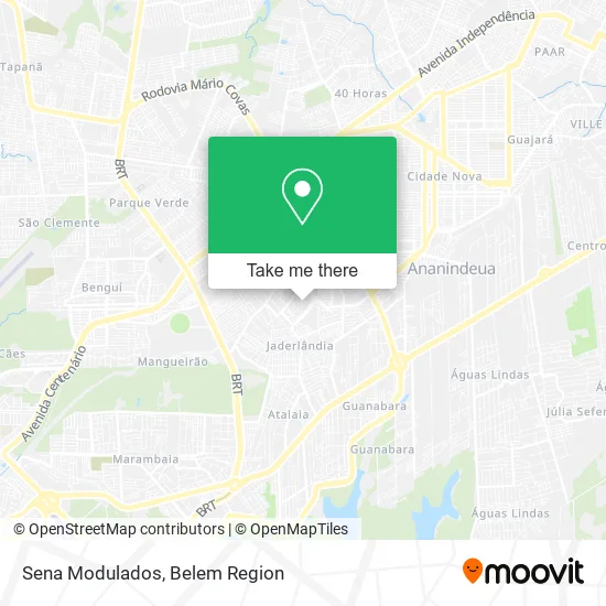 Sena Modulados map