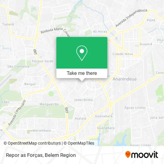 Repor as Forças map