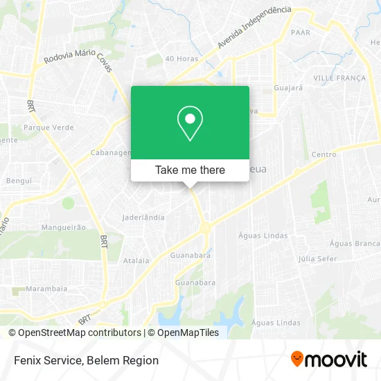 Fenix Service map