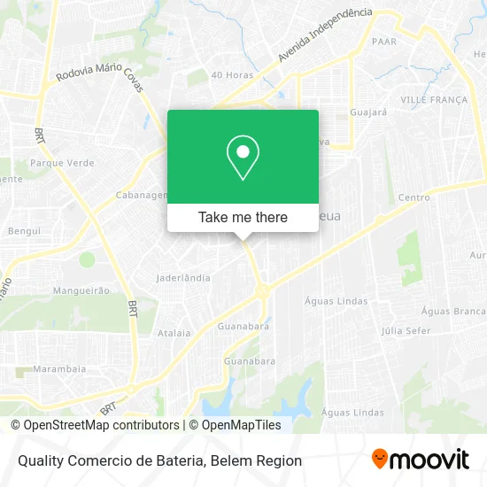 Quality Comercio de Bateria map