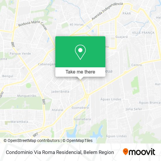 Mapa Condominio Via Roma Residencial