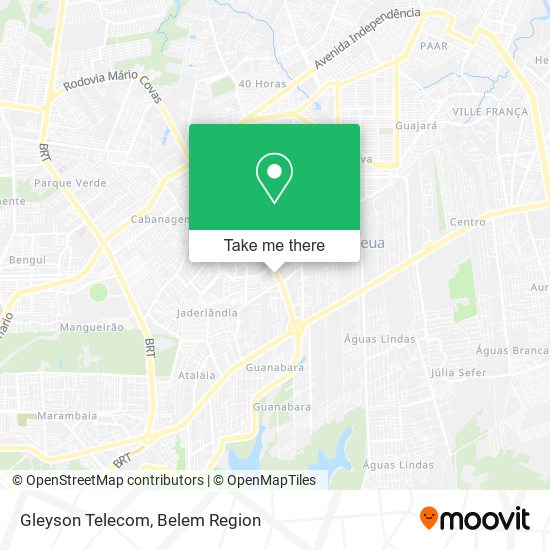 Gleyson Telecom map