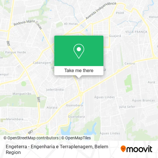 Engeterra - Engenharia e Terraplenagem map