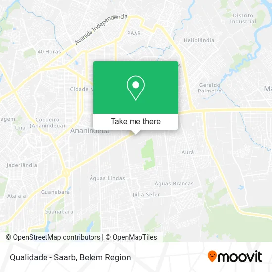 Qualidade - Saarb map
