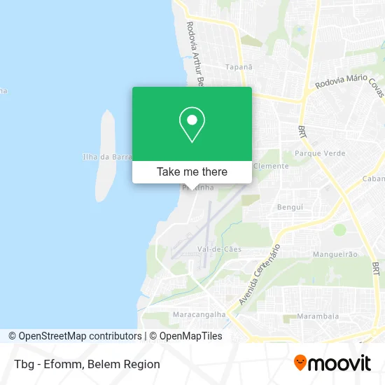 Tbg - Efomm map