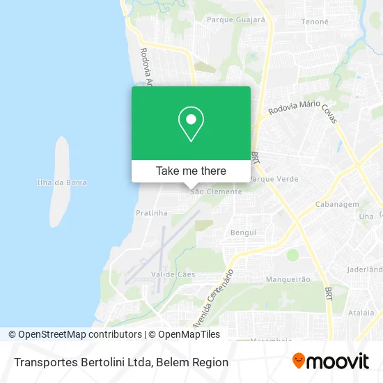 Transportes Bertolini Ltda map