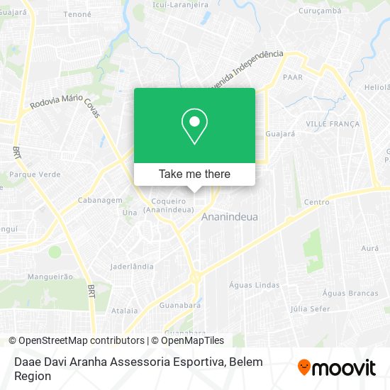 Daae Davi Aranha Assessoria Esportiva map