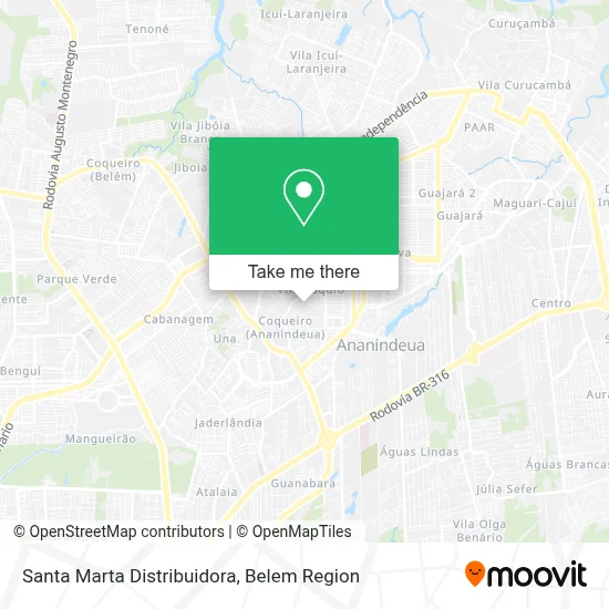 Santa Marta Distribuidora map