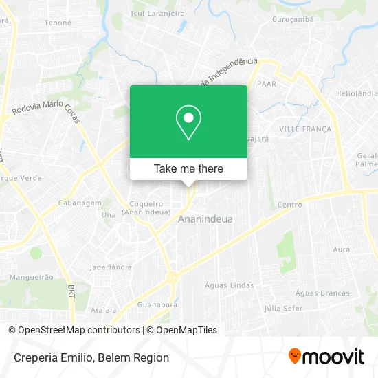 Creperia Emilio map