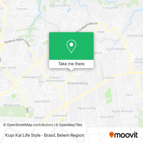 Kopi Kai Life Style - Brasil map