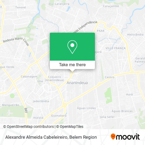 Alexandre Almeida Cabeleireiro map