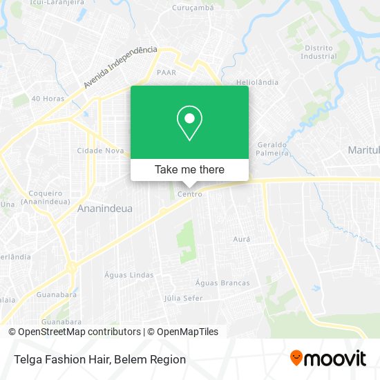 Telga Fashion Hair map