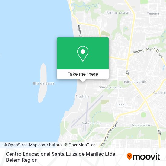 Centro Educacional Santa Luiza de Marillac Ltda map