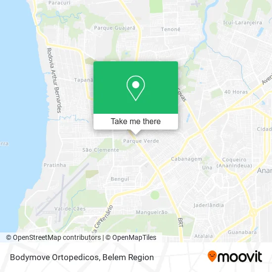 Bodymove Ortopedicos map