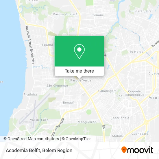 Academia Belfit map