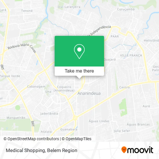 Medical Shopping map
