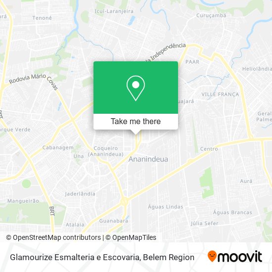 Glamourize Esmalteria e Escovaria map