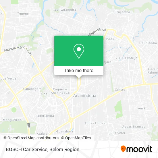 BOSCH Car Service map