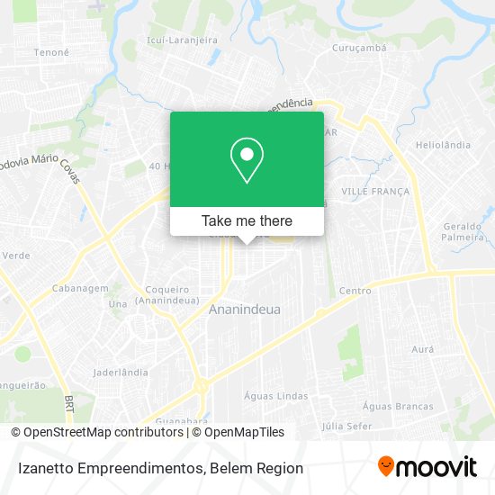 Izanetto Empreendimentos map