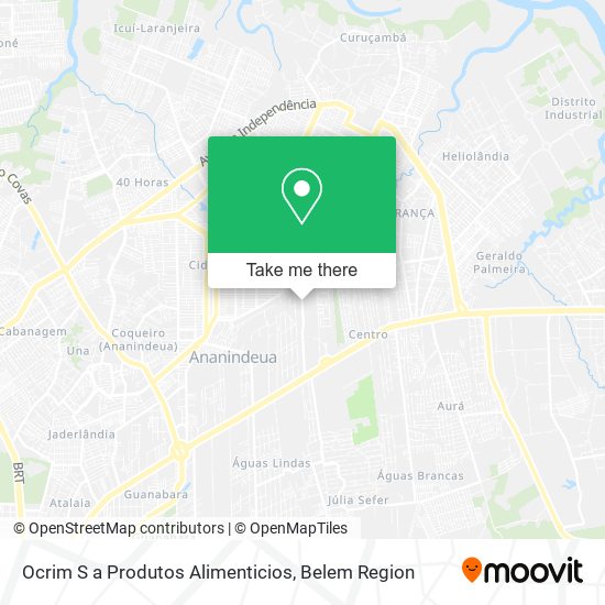 Ocrim S a Produtos Alimenticios map